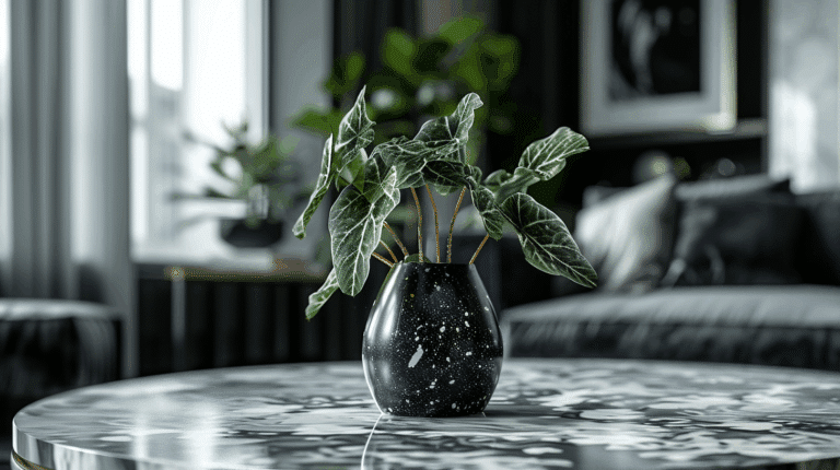 Imagem da planta Begônia Maculata em um vaso na sala