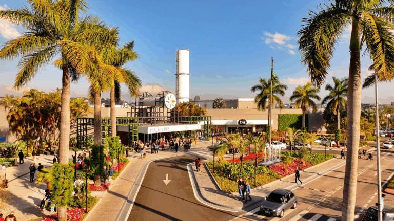 Imagem da vista do Shopping Aricanduva