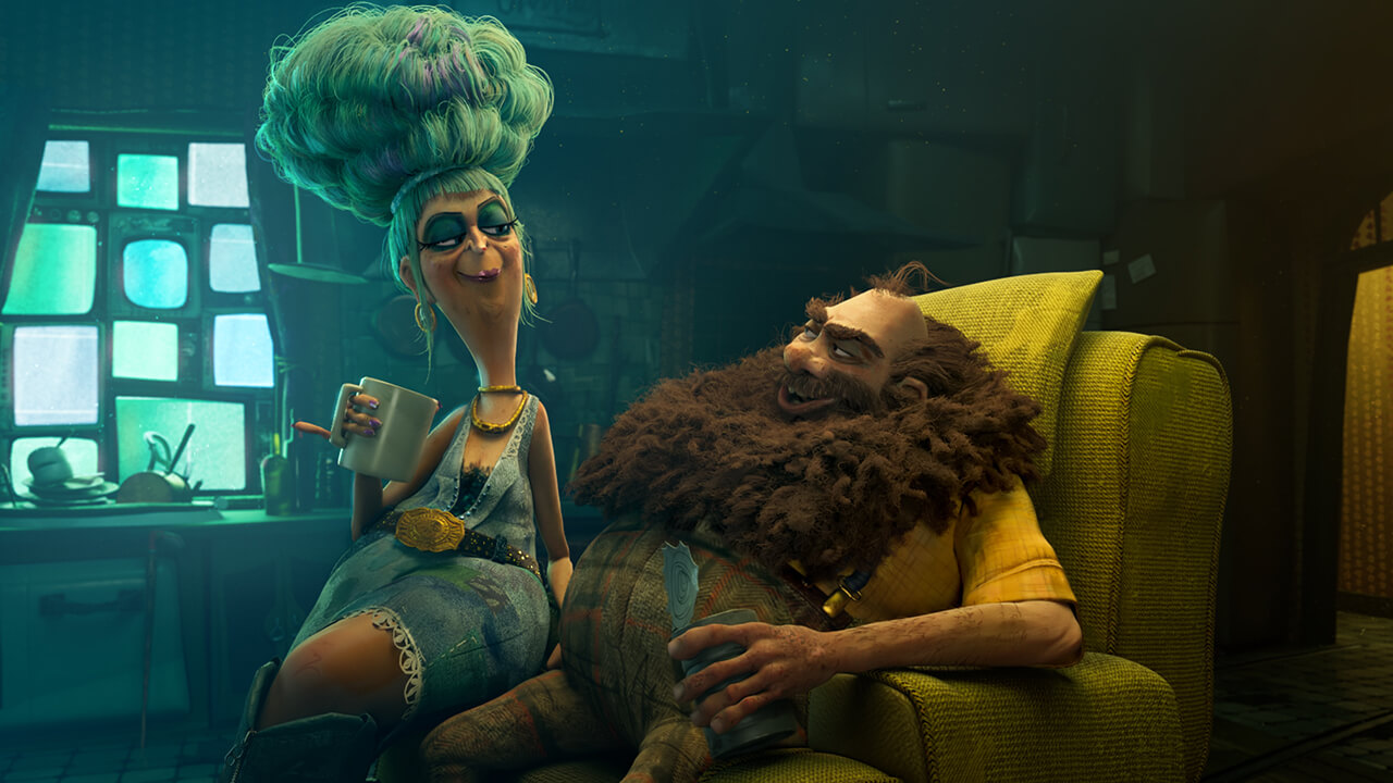 Cena da animação "Os Pestes" da Netflix — Foto: Divulgação/Netflix