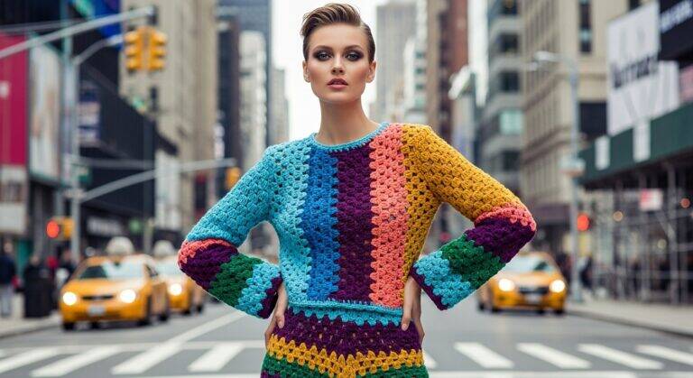 Crochê moderno é o novo luxo: veja como usar essa tendência que conquistou as passarelas!