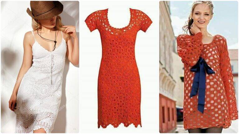 Encante-se com vestidos de crochê fáceis para iniciantes com vídeo aula!