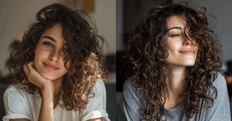 Imagem gerada por AI de duas mulheres com cabelo cacheado