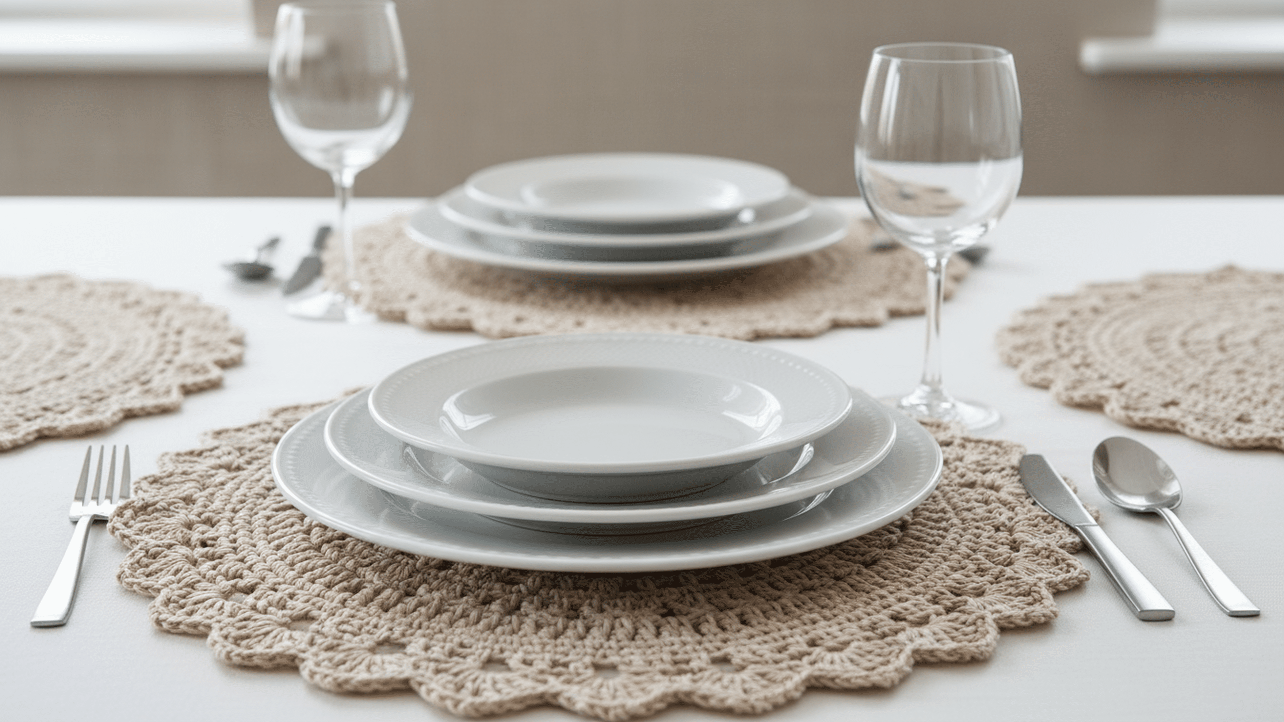 Crie sousplats de crochê elegantes com gráficos para você copiar!