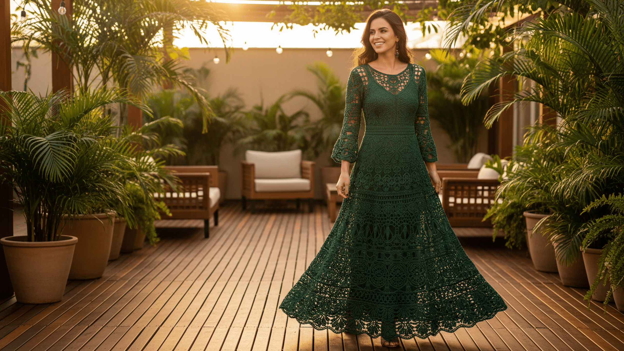 Crie vestidos de crochê únicos com gráficos e encante qualquer um!