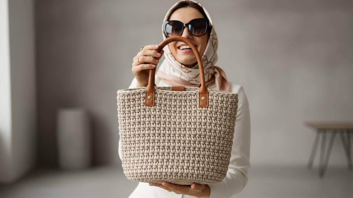 Descubra o charme das bolsas de crochê em fio náutico: sofisticadas e super resistentes!