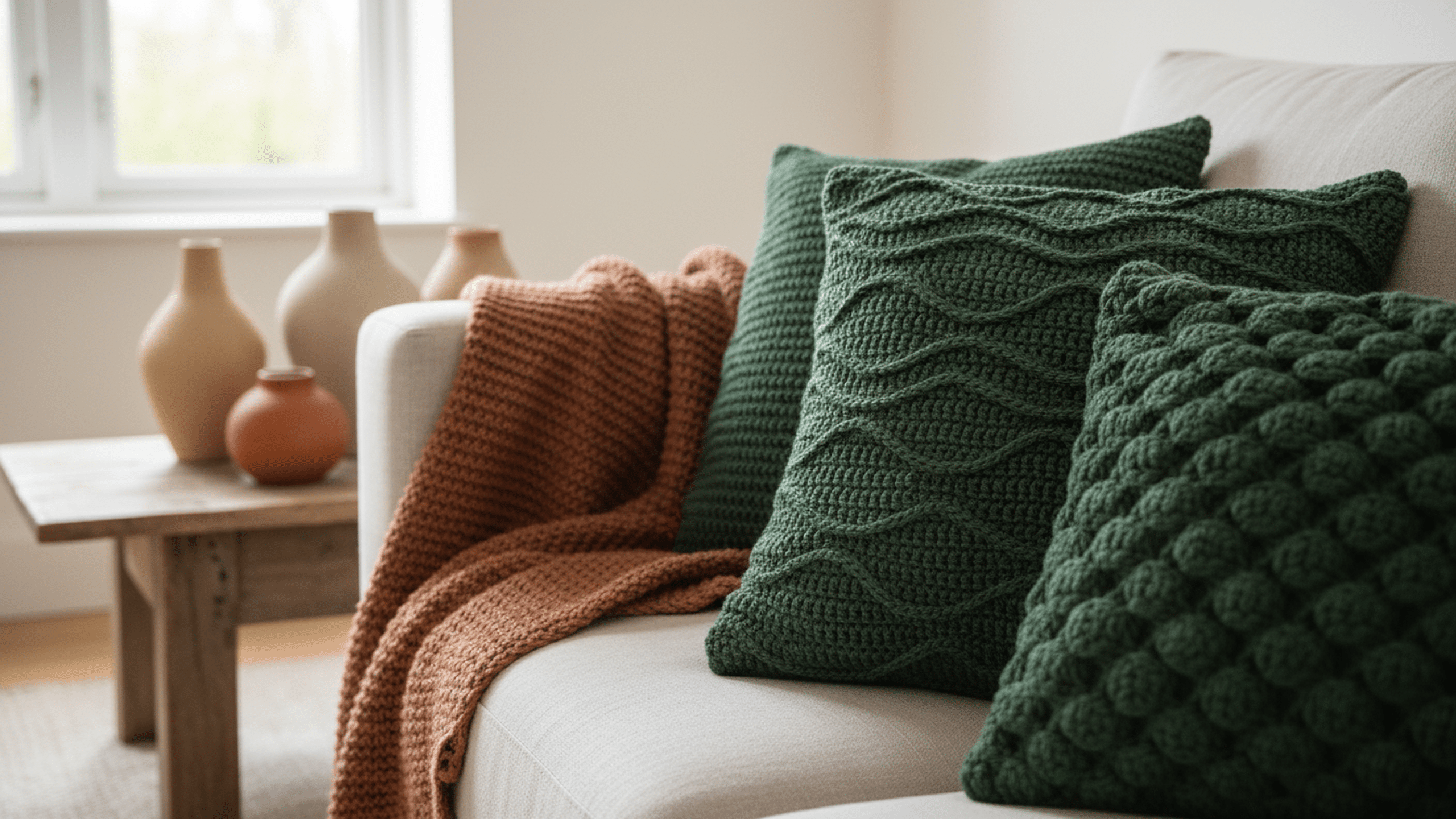 Sua casa merece essas almofadas de crochê lindas e cheias de estilo!