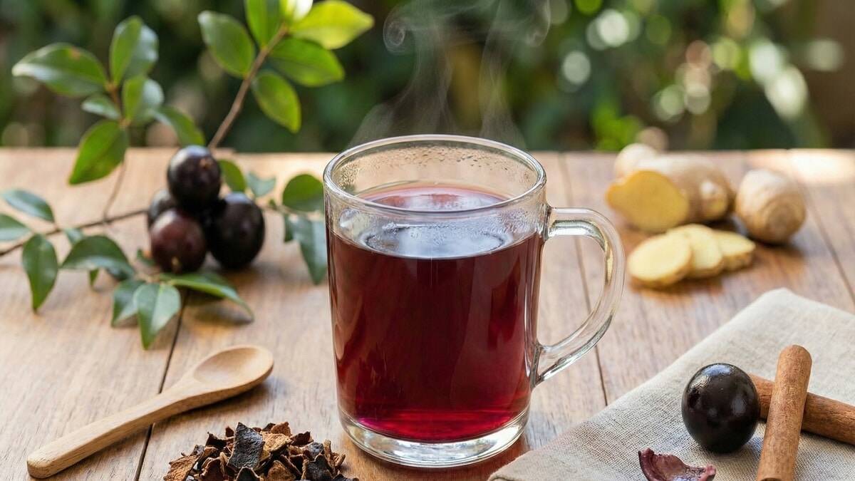 Chá de jabuticaba