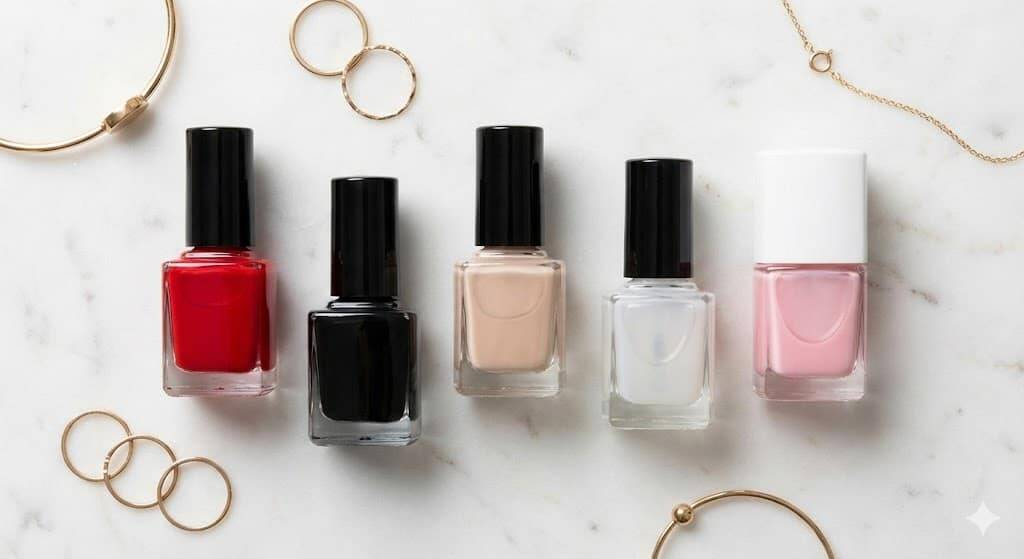 Esmaltes e acessórios