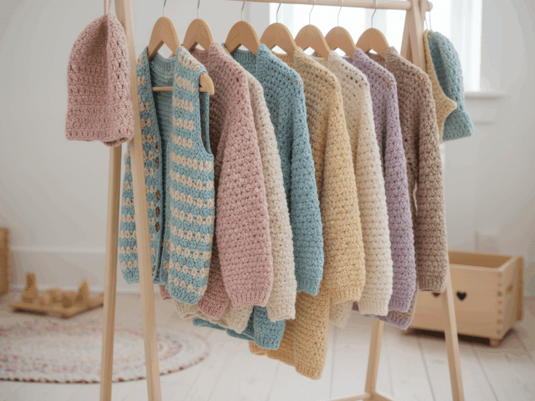 Crochê Moderno Infantil: estilo, conforto e segurança no dia a dia