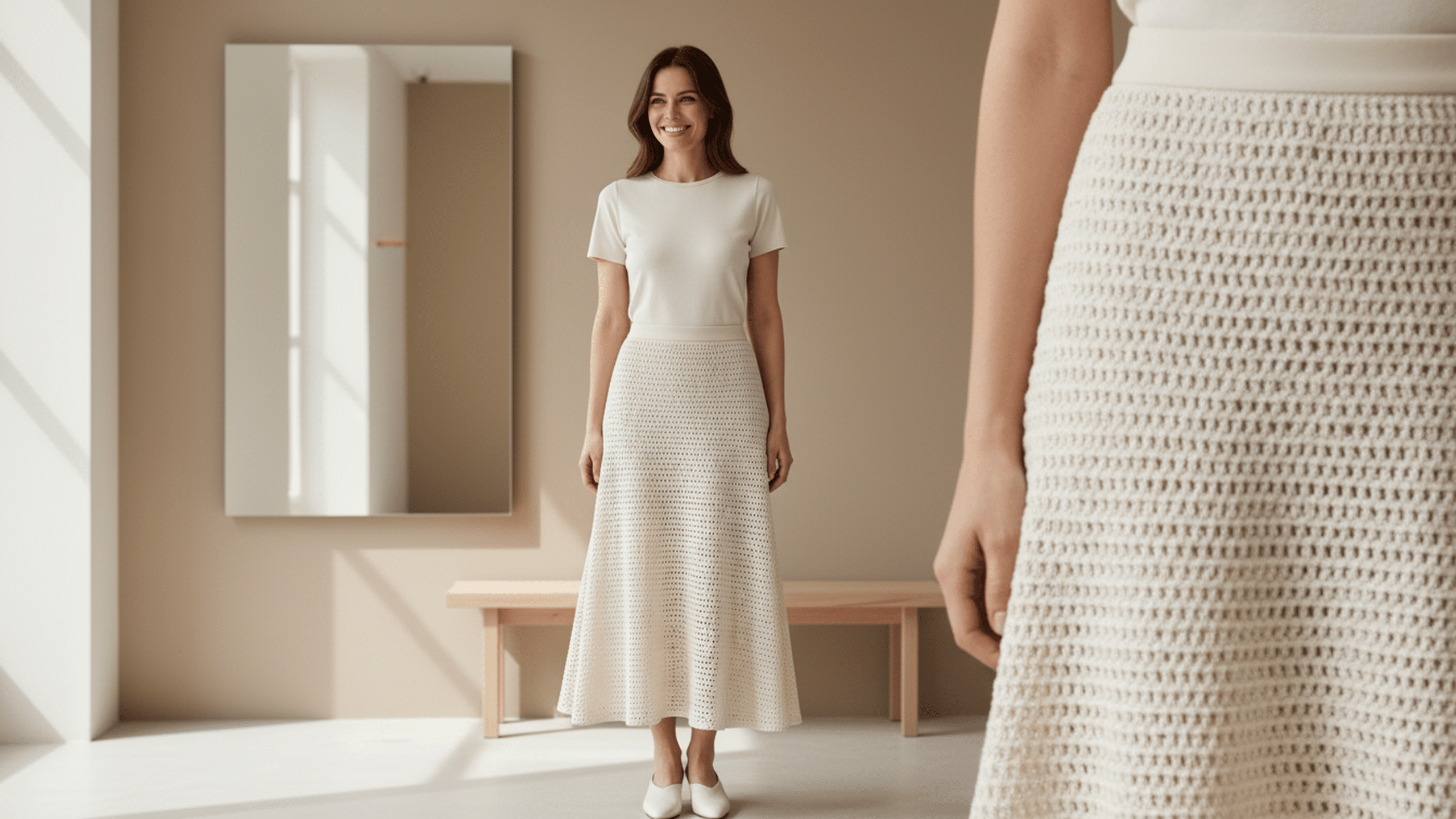Modelos de saias de crochê lindíssimos para você se inspirar e arrasar no visual