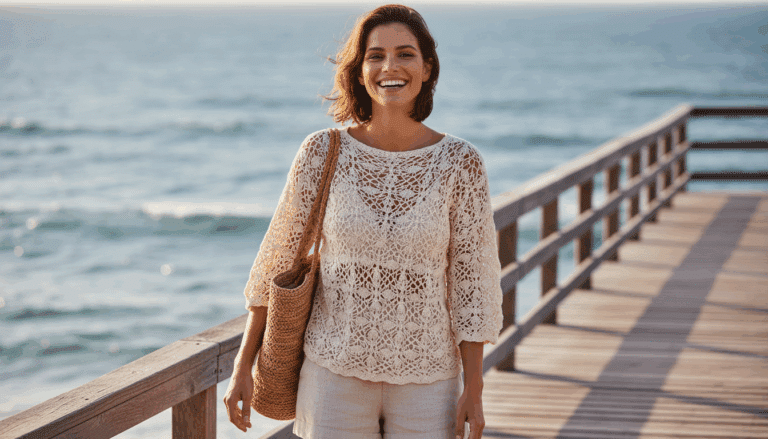 Blusas de crochê para o verão: 10 modelos leves, arejados e fáceis de vender