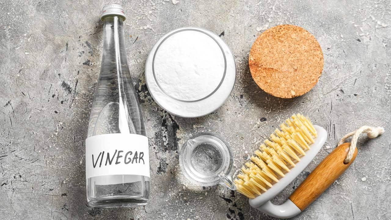 Limpeza com vinagre