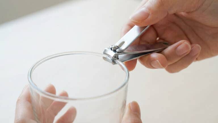 Método copo de vidro para alinhar alicate