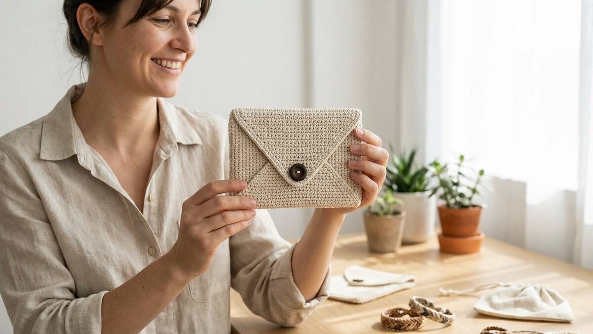 Crie carteiras de crochê incríveis com estas 12 inspirações exclusivas