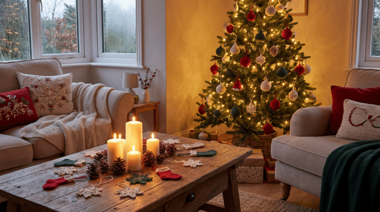 Os mais lindos enfeites de Natal em crochê para transformar sua decoração
