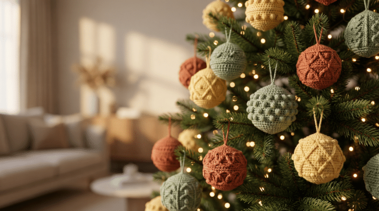 Natal artesanal: 20 enfeites de crochê únicos para transformar sua decoração