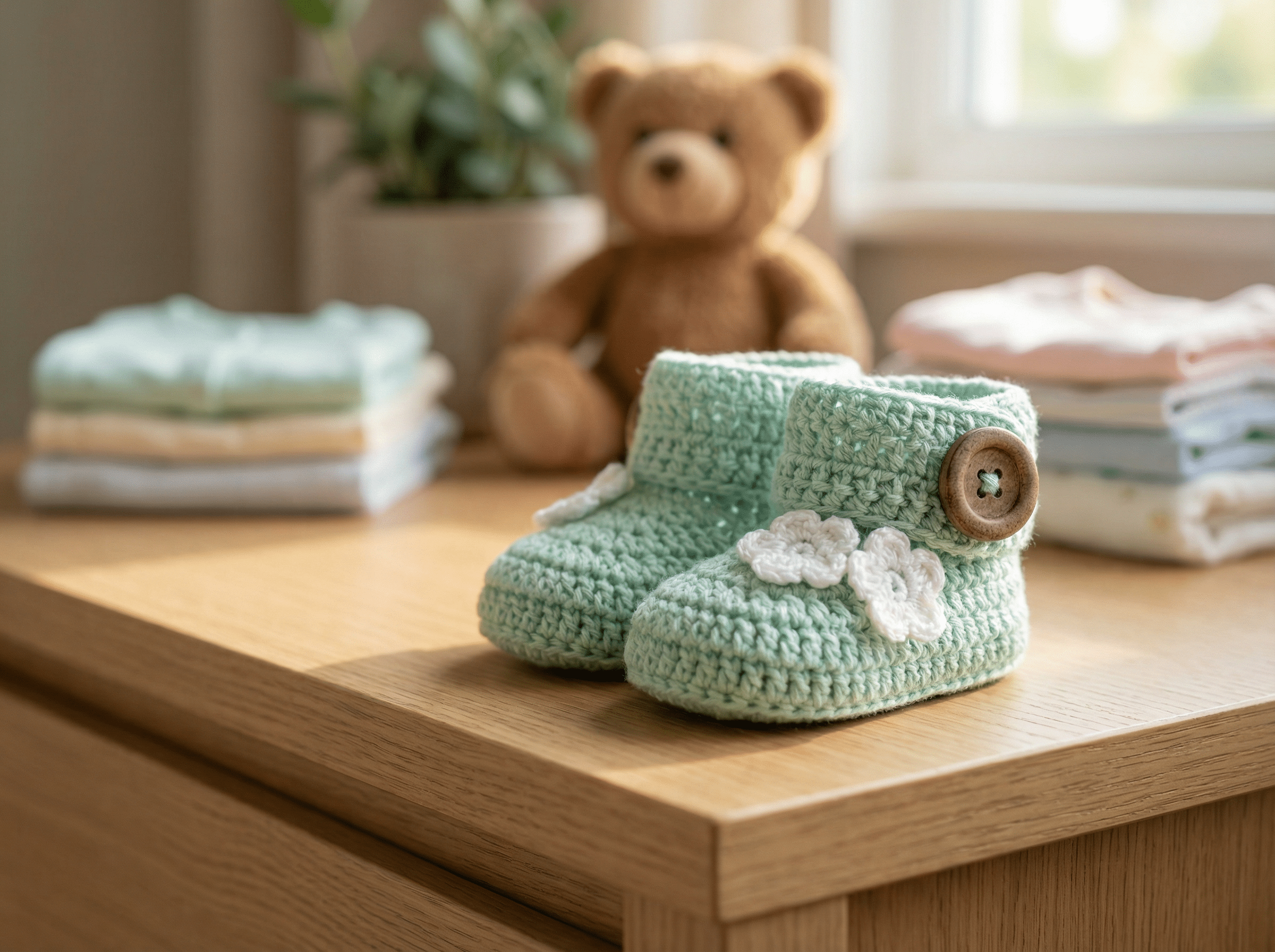 Baby Crochet Booties