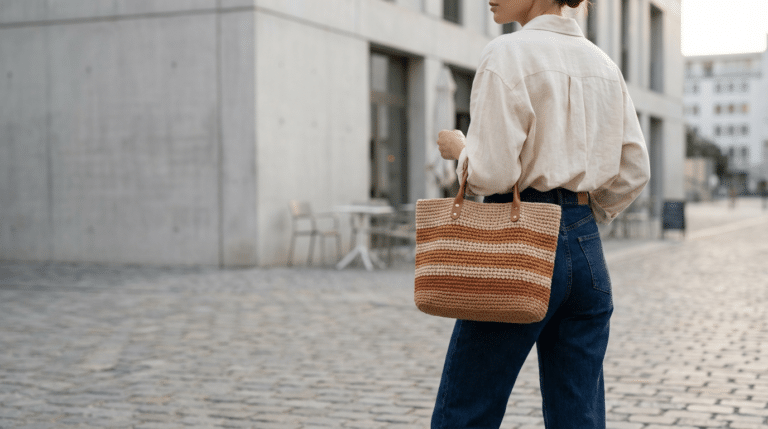 Bolsas de crochê artesanais: como escolher o modelo ideal para transformar o seu visual diário