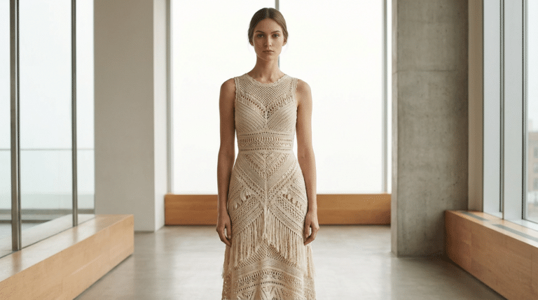 Vestidos de crochê para o dia a dia: como escolher modelos elegantes que valorizam a silhueta