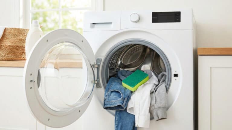 Truque para remover pelos e fiapos das roupas na máquina de lavar