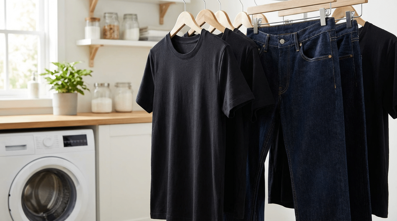 Roupas Escuras Lavadas
