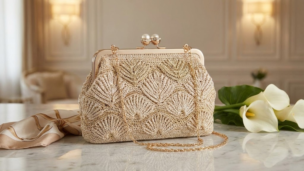 Modelos incríveis de bolsas de crochê com gráficos para fazer em casa