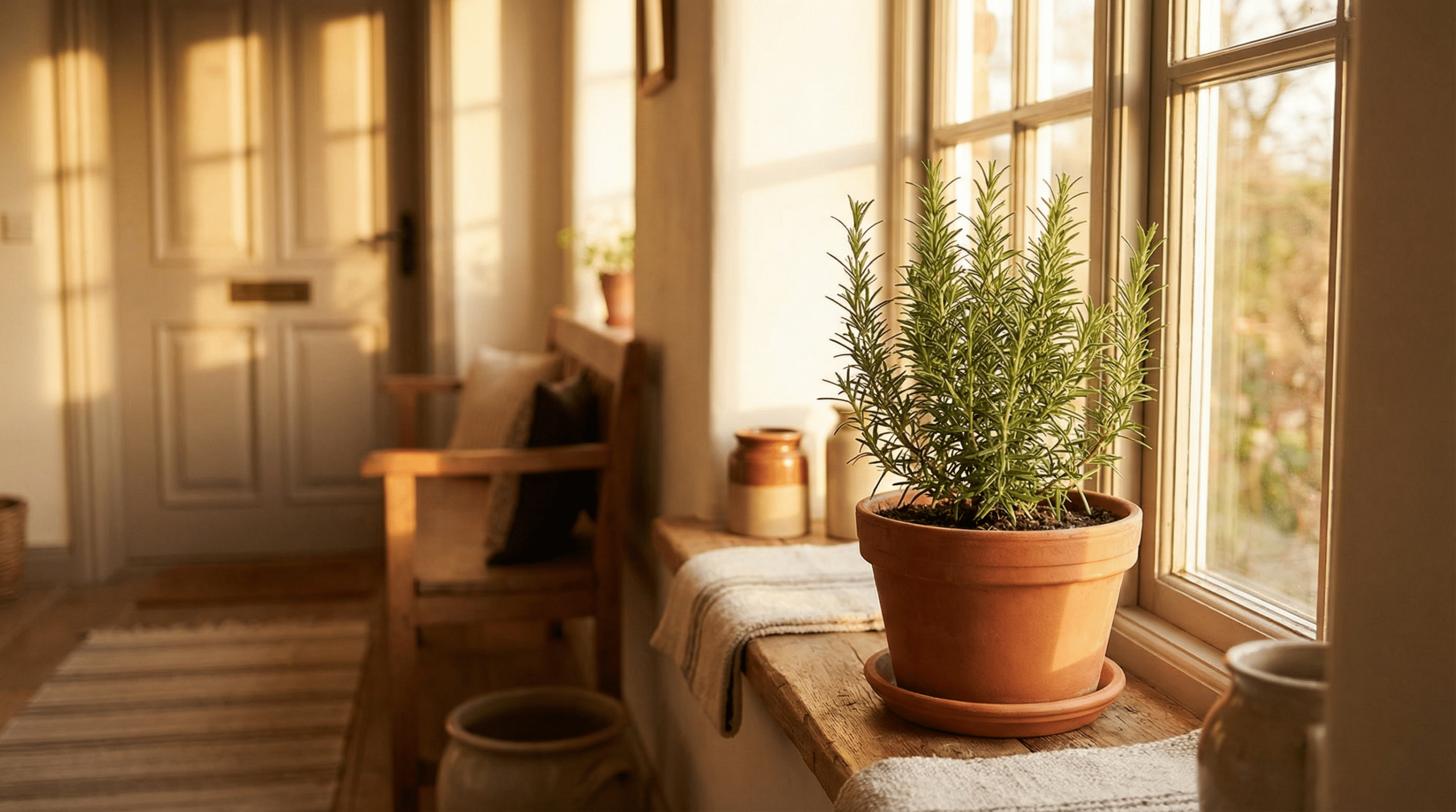Veja a importância de plantar alecrim na entrada da sua casa