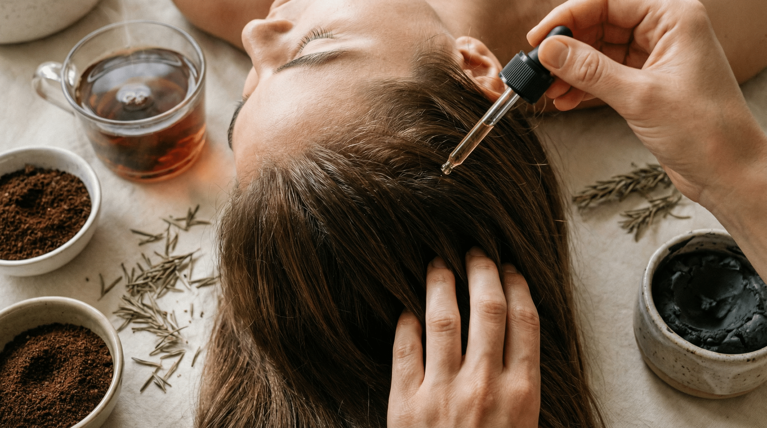 5 ingredientes naturais para fortalecer a raiz e tonalizar cabelos fracos
