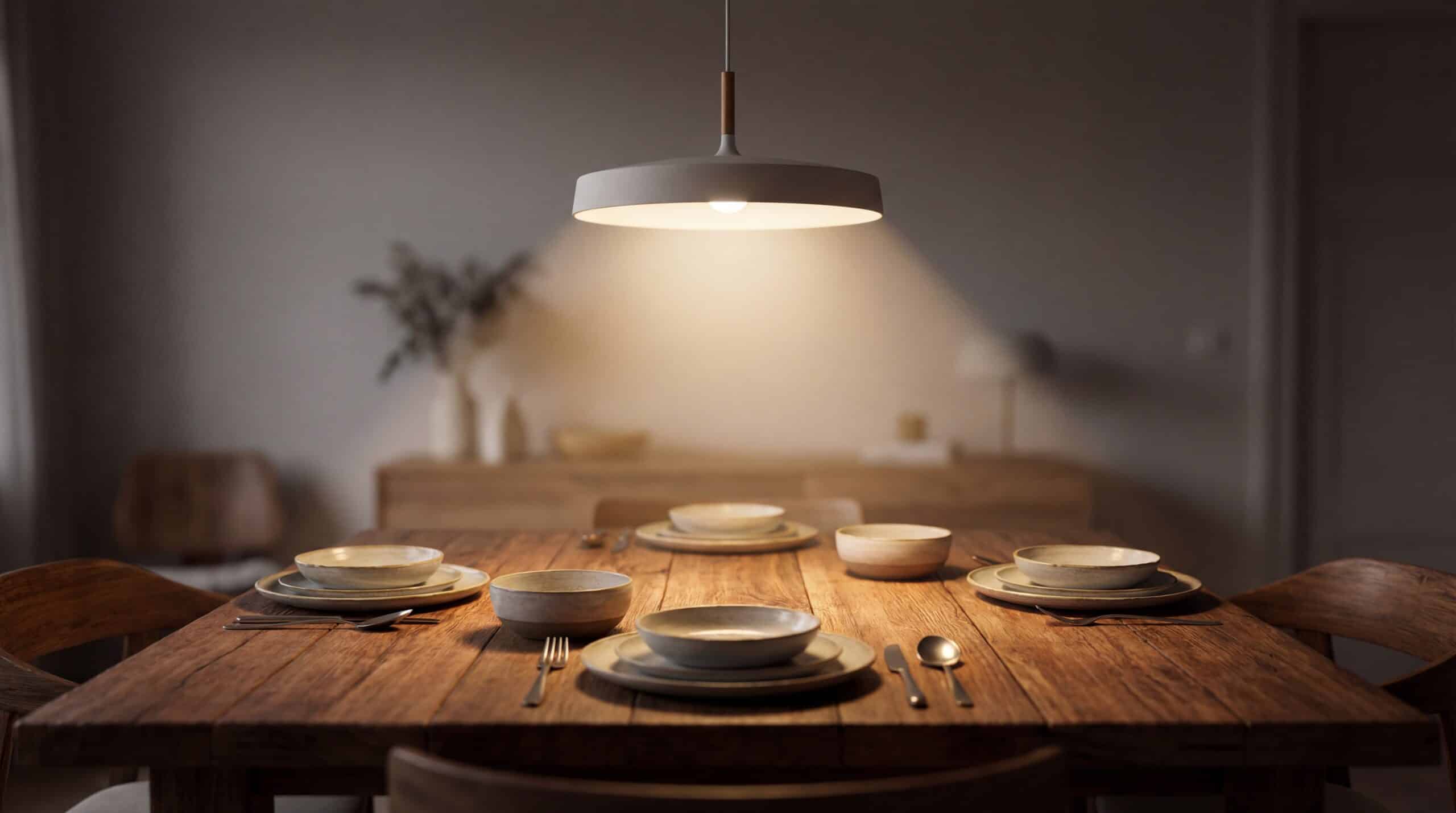 Mesa Jantar Pendente Altura Ideal