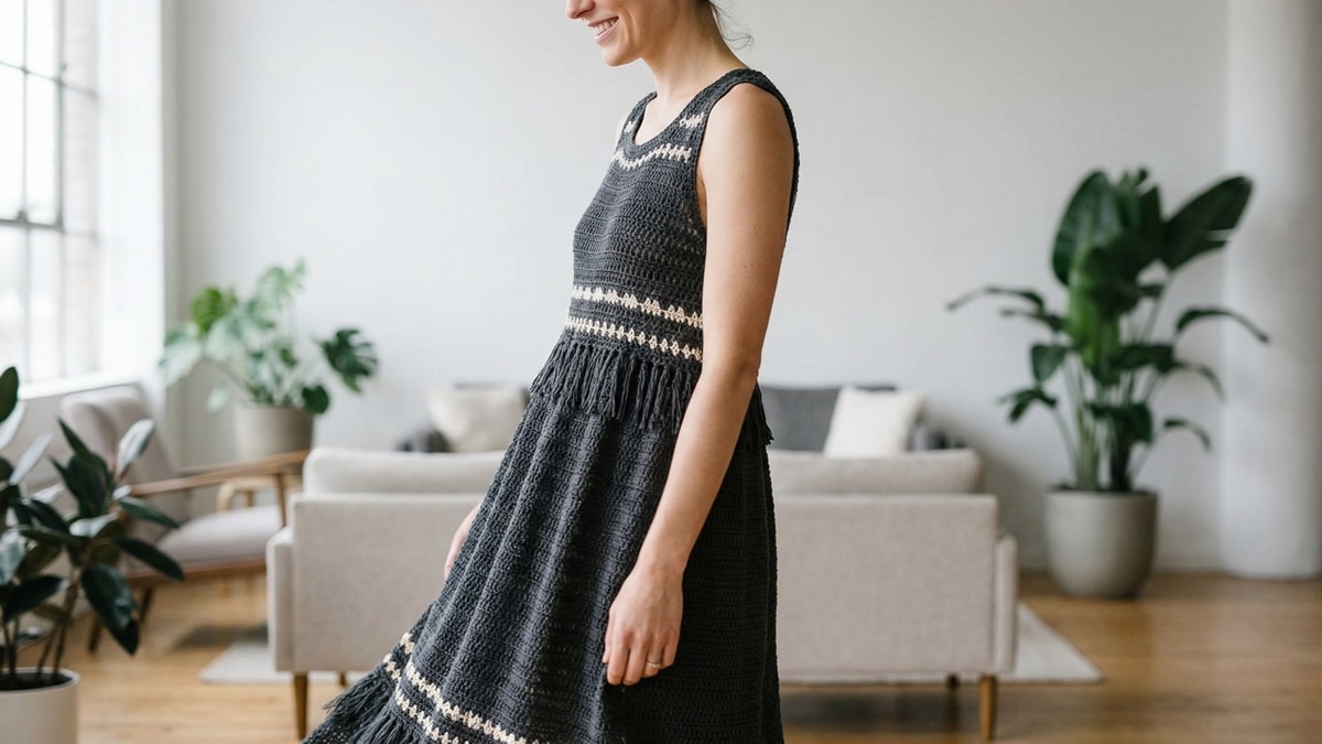 Arrase o ano inteiro usando estes vestidos de crochê maravilhosos!