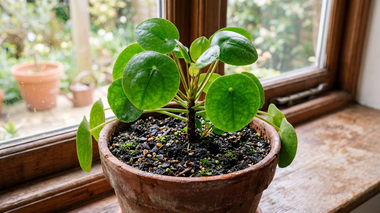 Vaso de planta verde