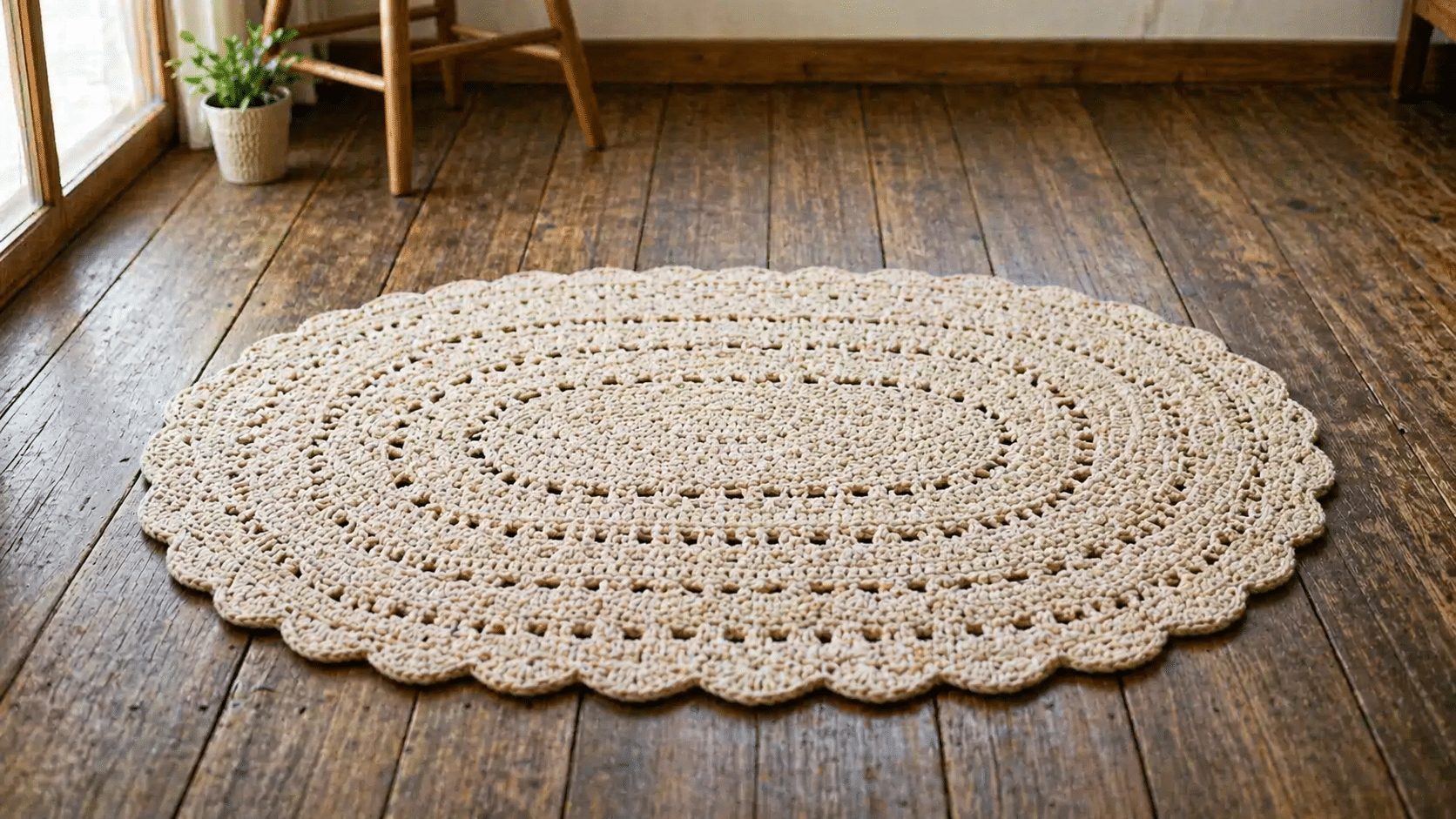 tapete de croche oval passo a passo Katia Ribeiro