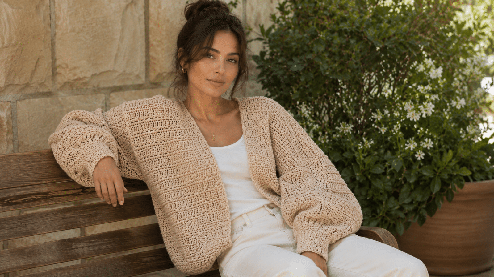 A blusa de tricô que será tendência no inverno
