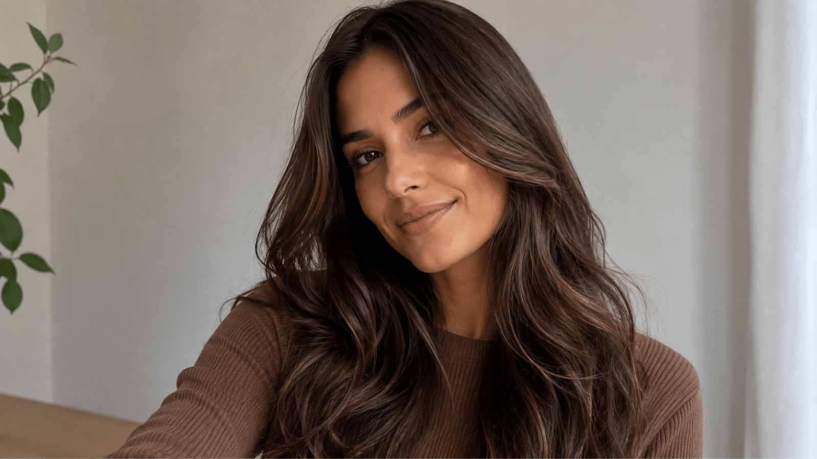 Chocolate suíço: o tom de cabelo elegante que ilumina as morenas no outono