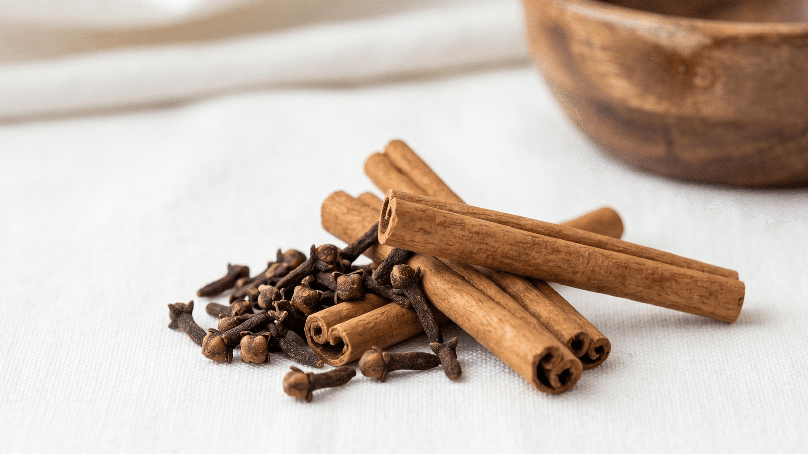 Cravo-da-india e canela