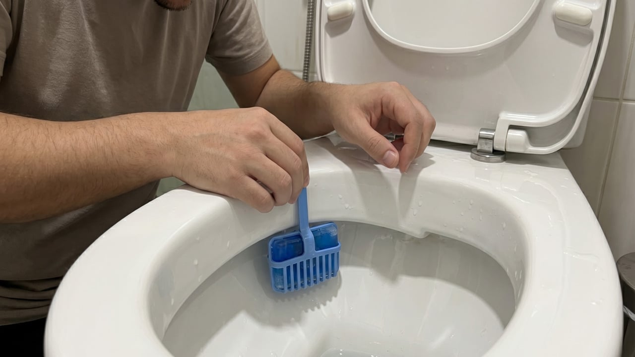 Coloquei o aromatizador do vaso sanitário errado a vida inteira e não sabia!