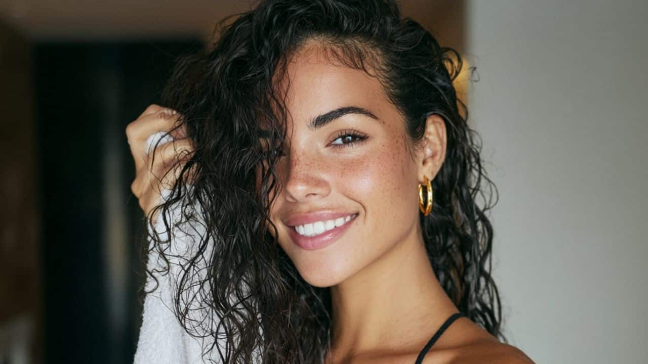 5 formas de secar cabelo cacheado sem difusor e conquistar definição mesmo sem secador
