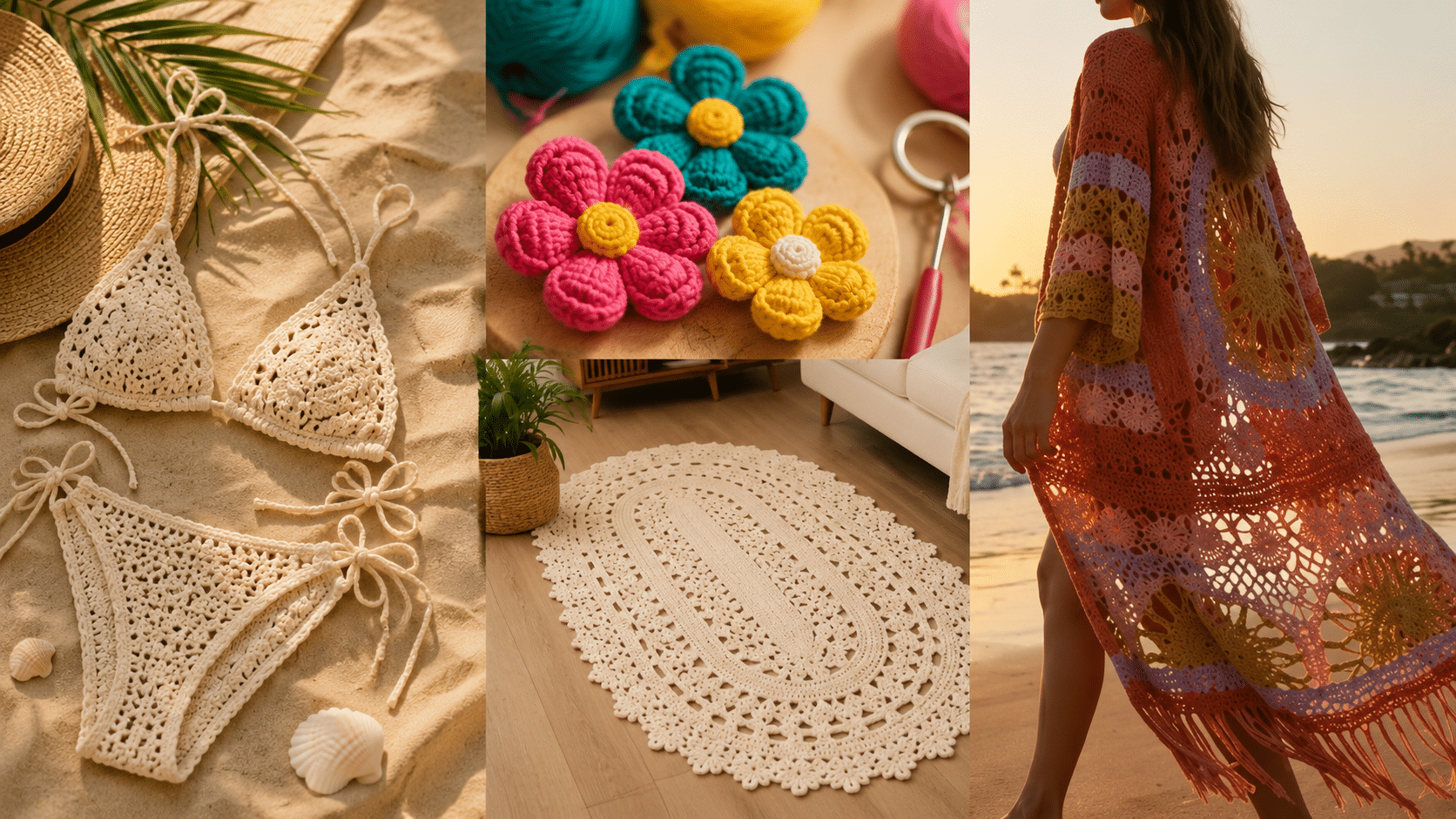 O que todo mundo está fazendo no crochê esta semana: veja as tendências que estão inspirando artesãos
