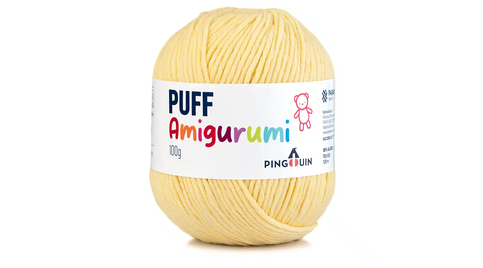 Novelo Puff Amigurumi da Pingouin.