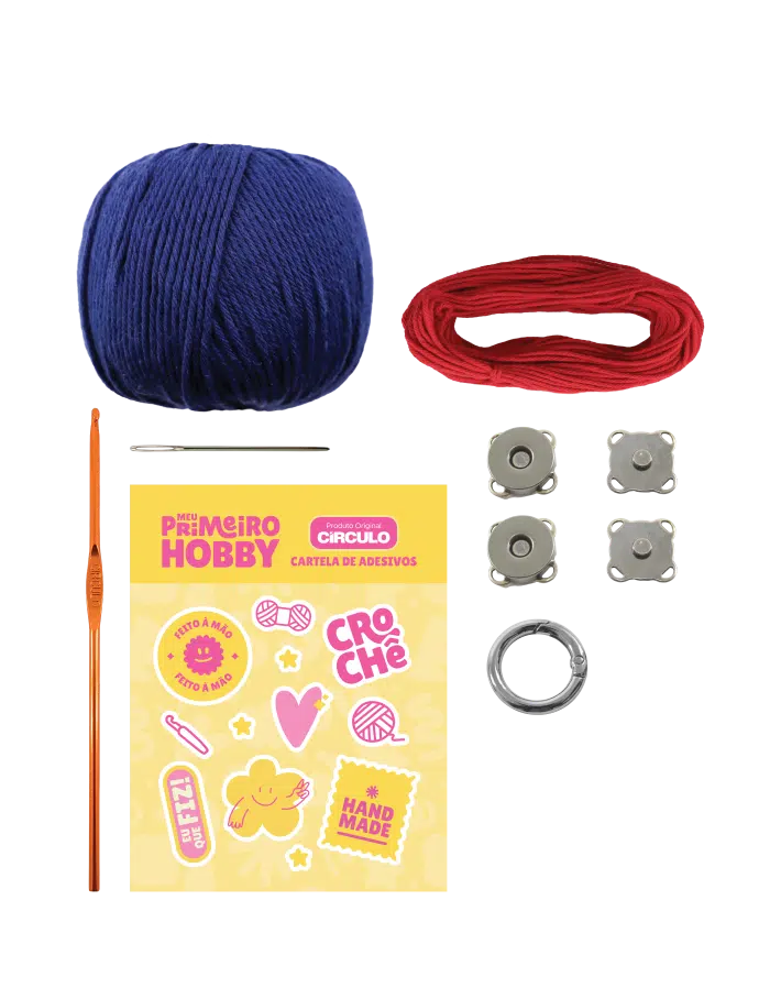 kit para fazer clutch da Circulo iniciantes