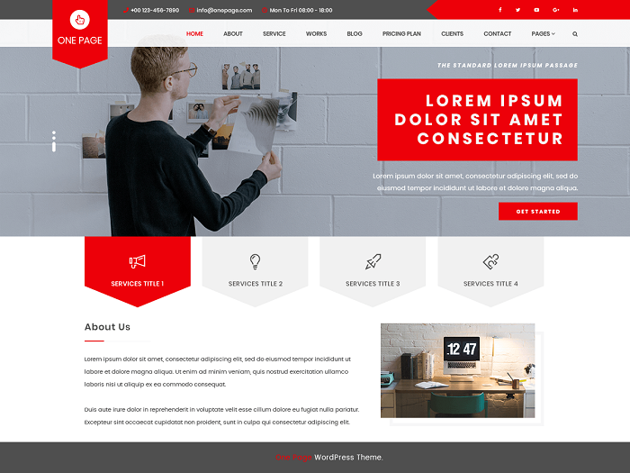 Local Business Wordpress Website Design Templates