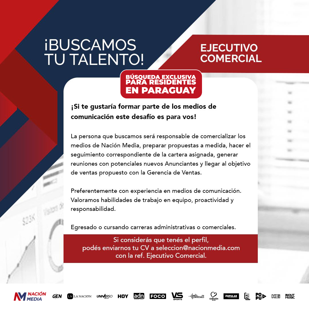 Flyer de Ejecutivo Comercial