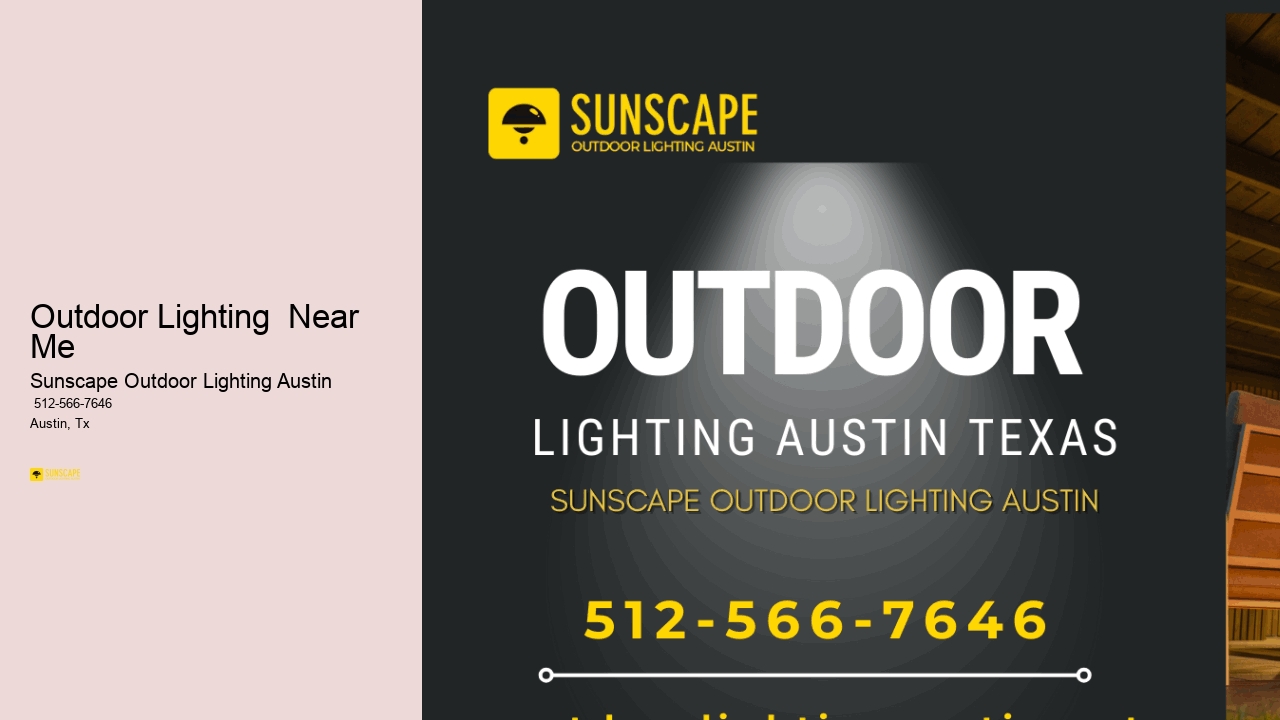 Outdoor Lighting  Near Me
