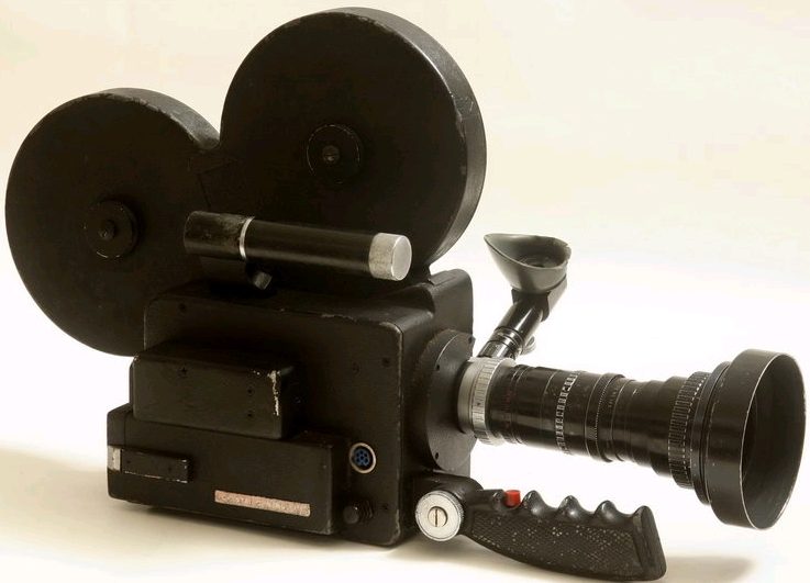 Picture of hand-held 16mm film camera