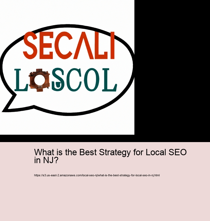 What is the Best Strategy for Local SEO in NJ?