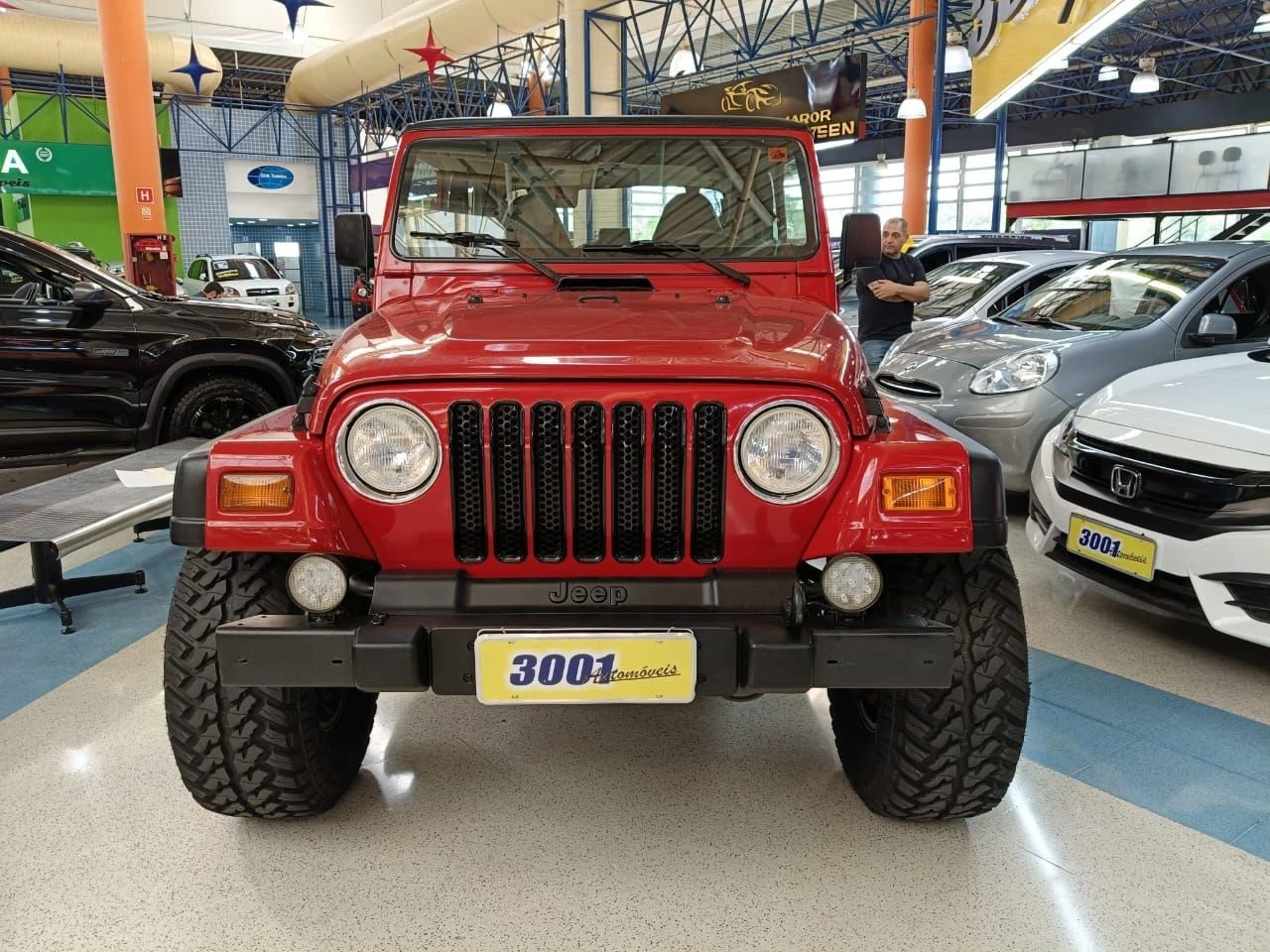 WRANGLER 4.0 SPORT 4X4 TETO RIGIDO 6I 12V