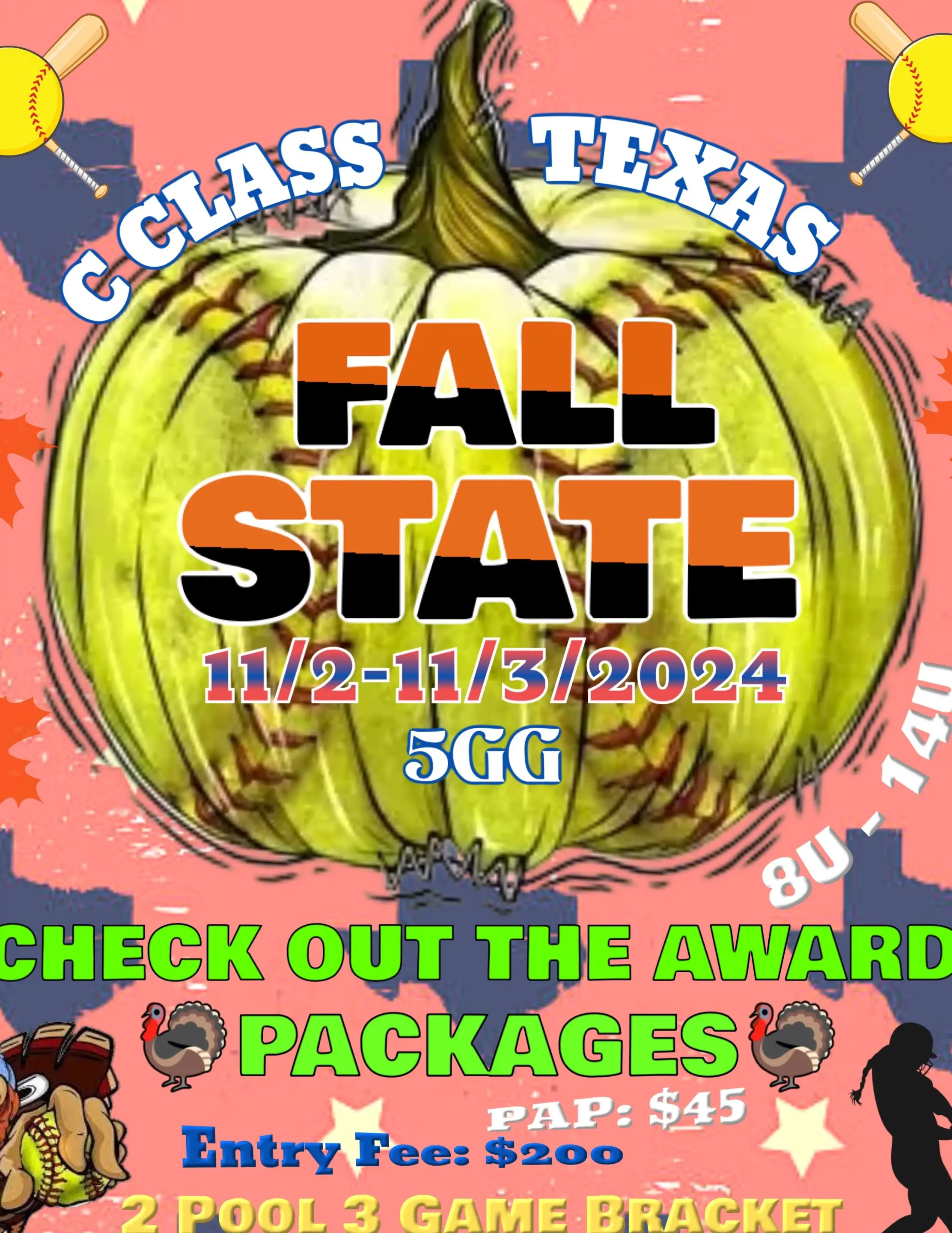 C Class - 4TS Texas Fall State~Enter after 10/11 Entry $250