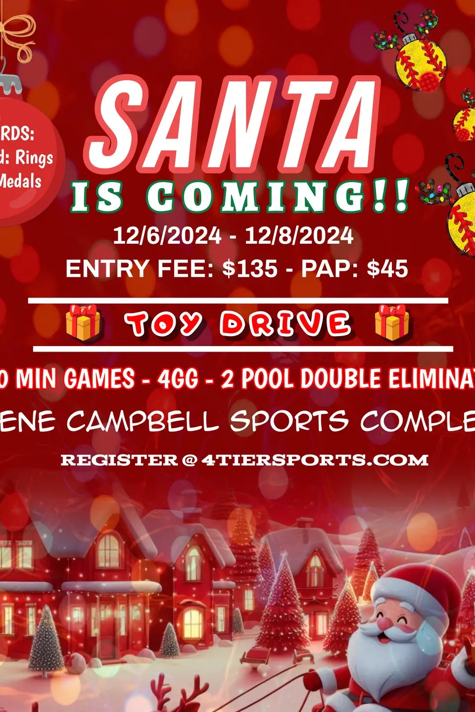 Enter after 12/1 Entry $175~C Class~Double Point 🎄 MVP ~Santa is Coming