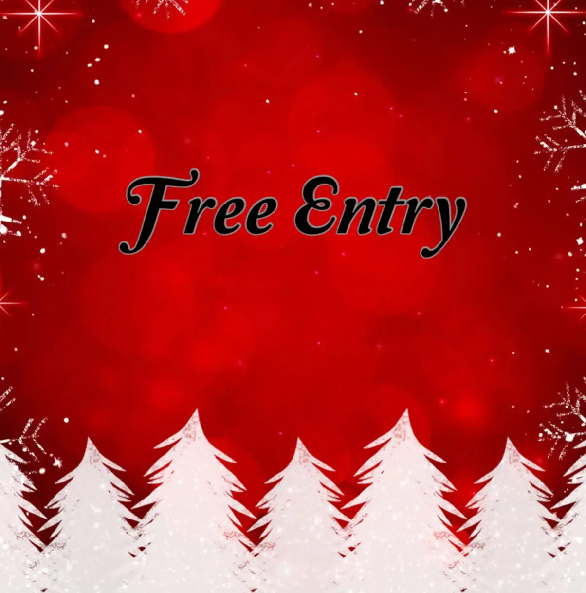 All Games on Sunday~Free Team Entry~Christmas is coming!!