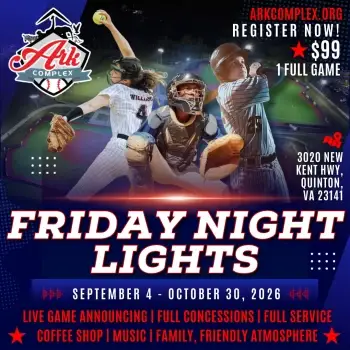 Friday Night Lights - September 4, 2026 "Back to School" Bash